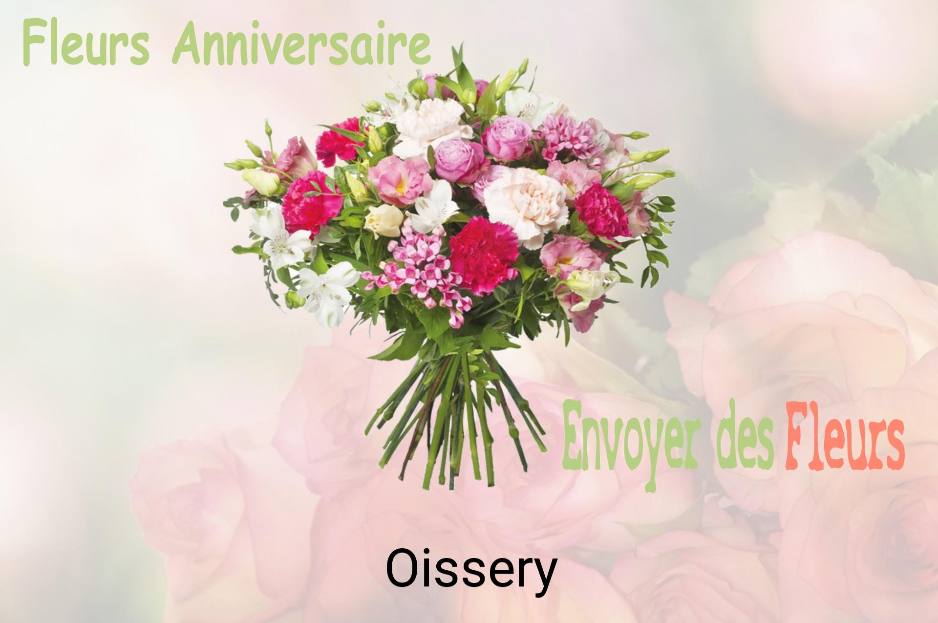 Bouquet de fleurs d’anniversaire livré à Oissery