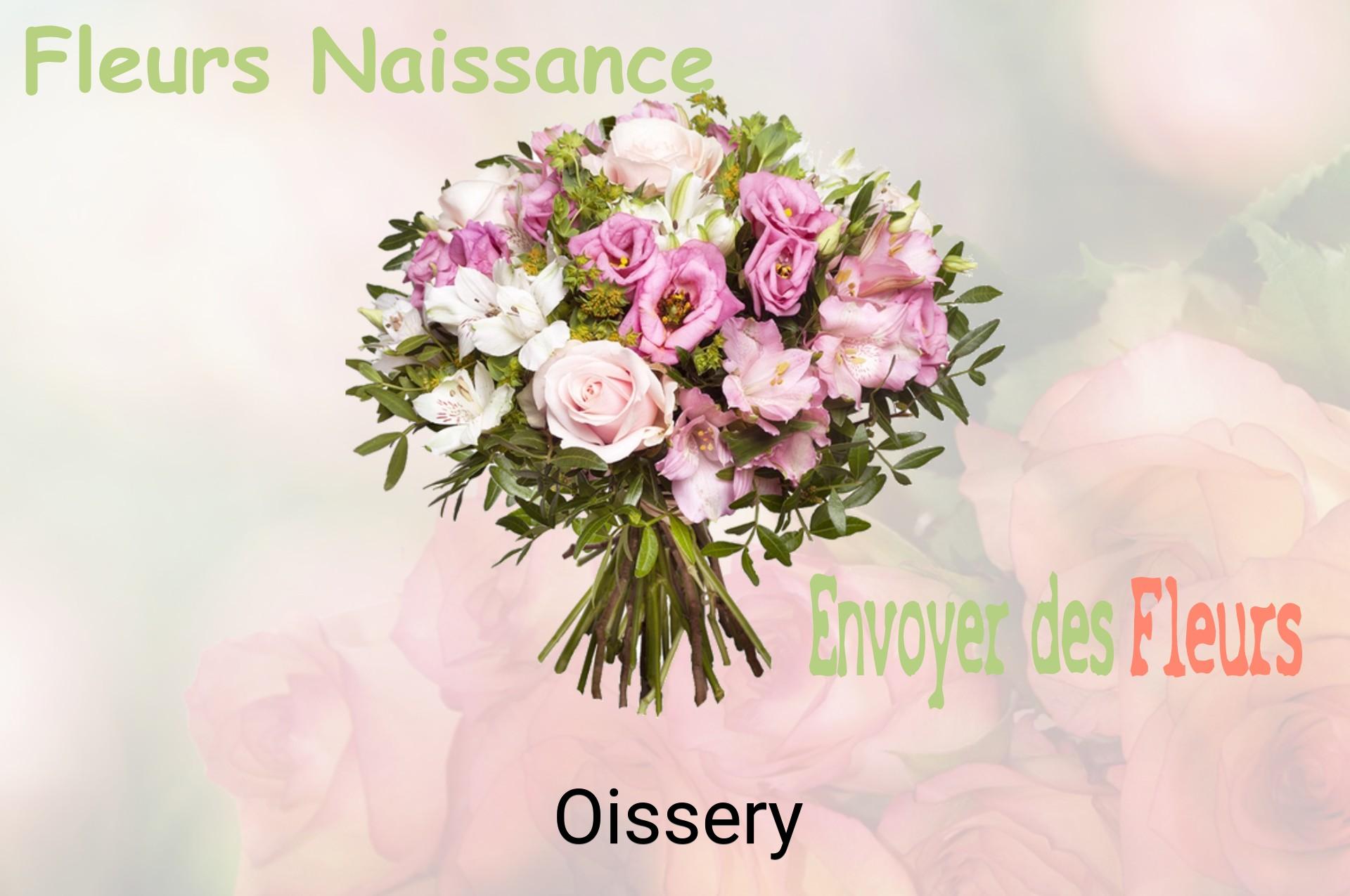 Bouquet de fleurs de naissance livré à Oissery